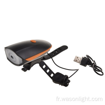 Cloche de vélo rechargeable USB étanche